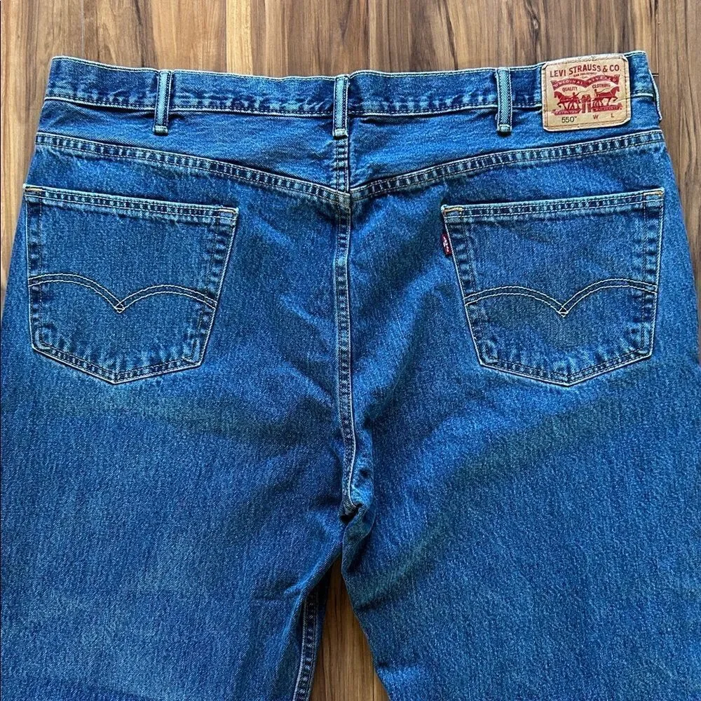 Levi's Mens 550 Relaxed Fit Jeans